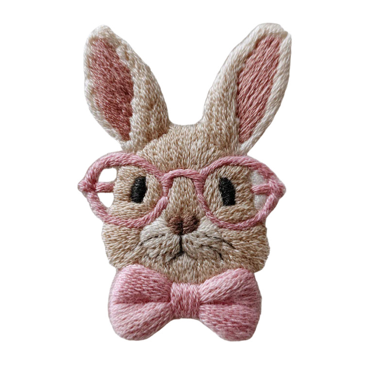 Pink Bunny Accessories V2 Vinyl Car Decal Sticker – Waterproof & UV-Resistant 8"