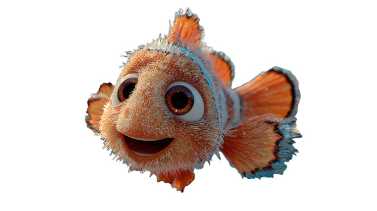 Underwater Clownfish Encounter Vinyl Car Decal Sticker – Waterproof & UV-Resistant 8"