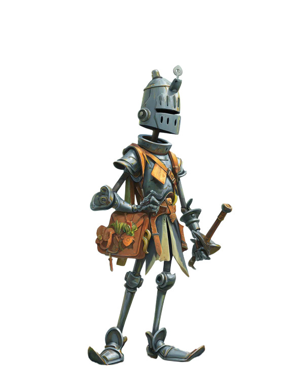 Android Knight Vinyl Car Decal Sticker – Waterproof & UV-Resistant 8"