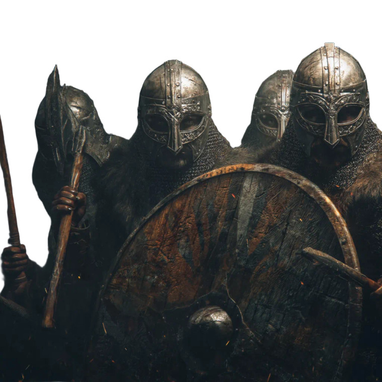 Viking Warriors V2 Vinyl Car Decal Sticker – Waterproof & UV-Resistant 8"