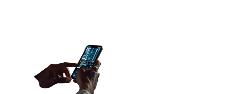 Dining Tech Moment Vinyl Car Decal Sticker – Waterproof & UV-Resistant 8"