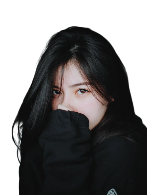 Relaxed Woman V2 Vinyl Car Decal Sticker – Waterproof & UV-Resistant 8"