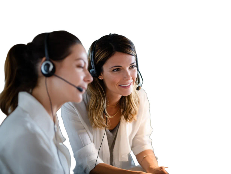 Office Women Talking Vinyl Car Decal Sticker – Waterproof & UV-Resistant 