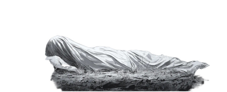 Veiled Figure Vinyl Car Decal Sticker – Waterproof & UV-Resistant 