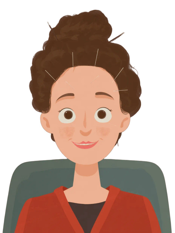 Beauty Salon Acupuncture Vinyl Car Decal Sticker – Waterproof & UV-Resistant 