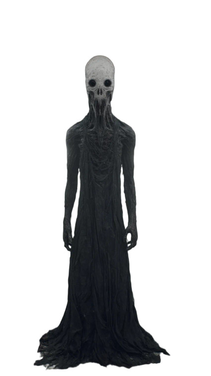 Terrifying Humanoid Creature V2 Vinyl Car Decal Sticker – Waterproof & UV-Resistant 