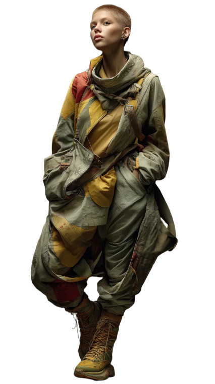 Stylish Baltic Woman Vinyl Car Decal Sticker – Waterproof & UV-Resistant 