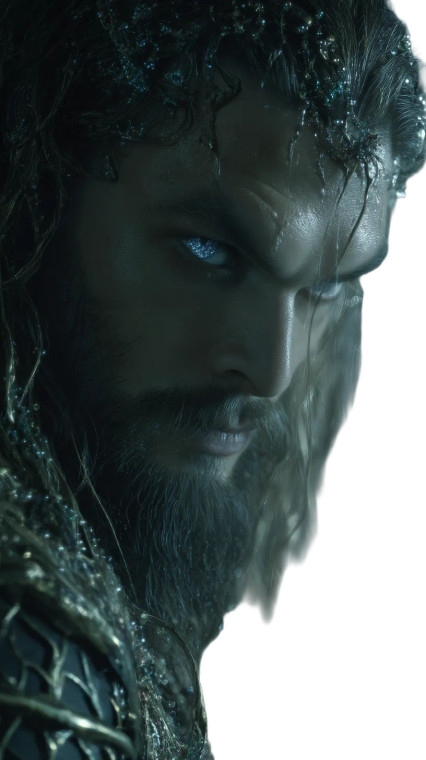 Poseidon Portrait V2 Vinyl Car Decal Sticker – Waterproof & UV-Resistant 