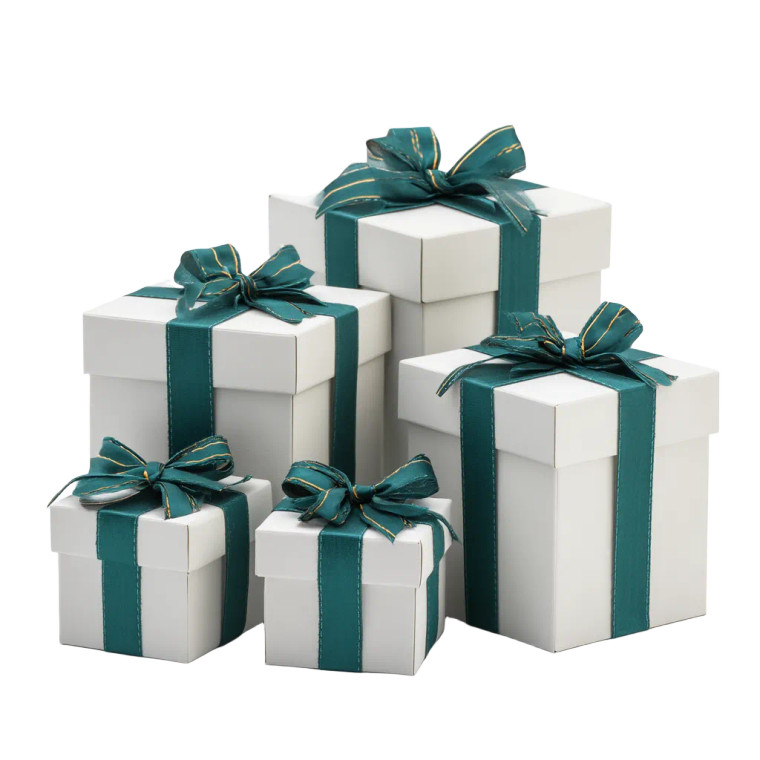 Gift Boxes With Ribbons Vinyl Car Decal Sticker – Waterproof & UV-Resistant 