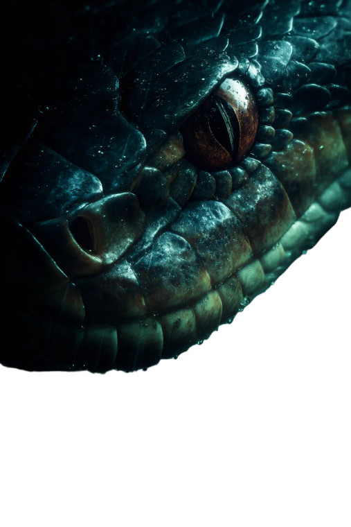Ophelia Cobra Snake Vinyl Car Decal Sticker – Waterproof & UV-Resistant 