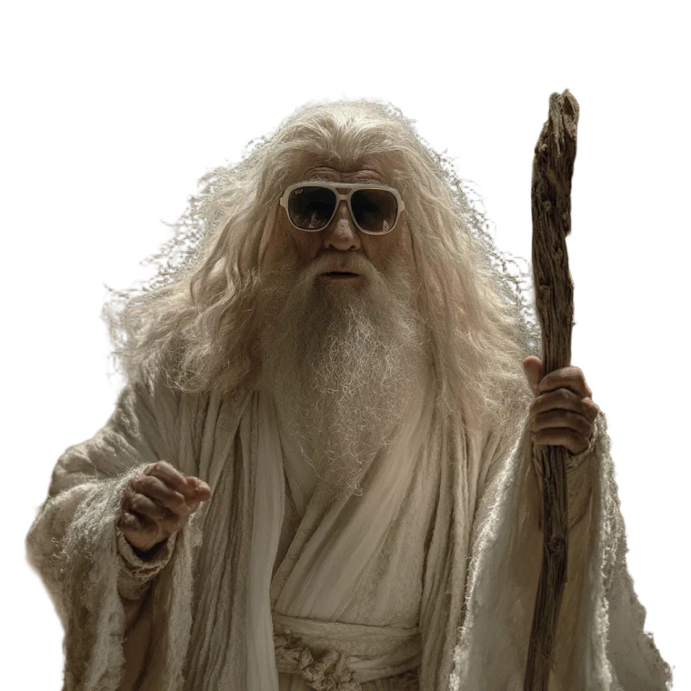 Gandalf The White V2 Vinyl Car Decal Sticker – Waterproof & UV-Resistant 