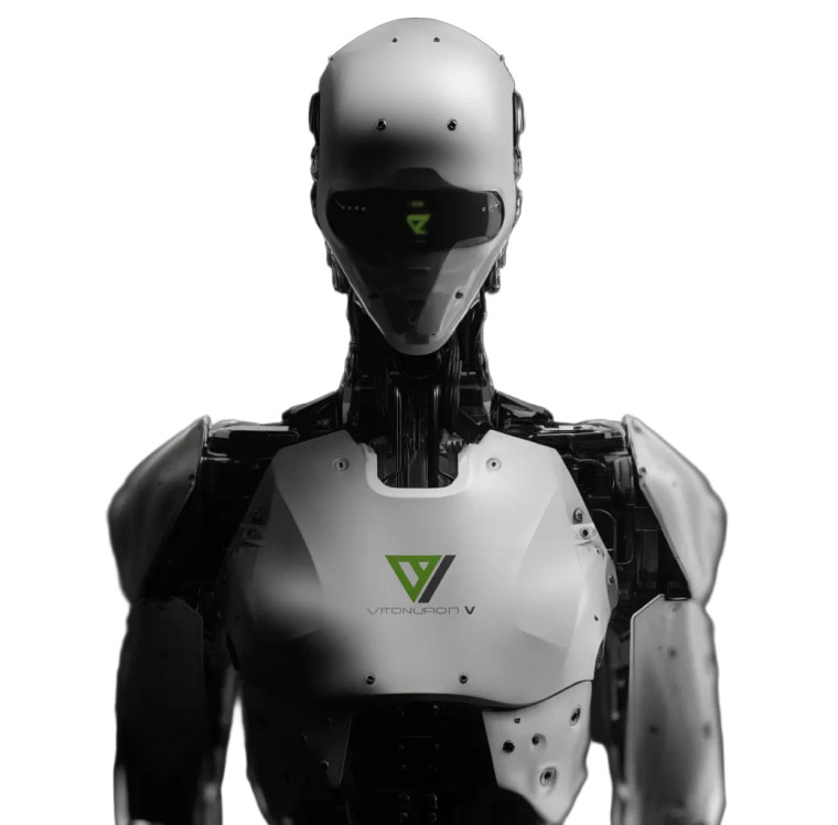 Hyper-Realistic Robot Vinyl Car Decal Sticker – Waterproof & UV-Resistant 