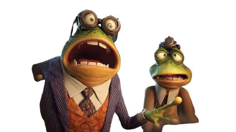 Frog Boss Rant Vinyl Car Decal Sticker – Waterproof & UV-Resistant 