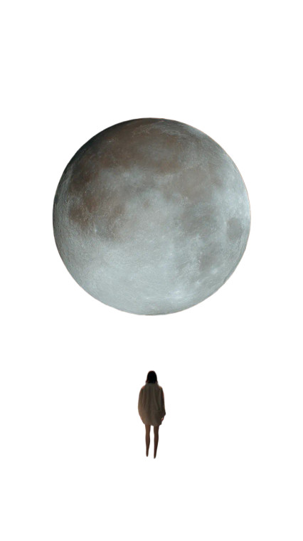 Moonlit Beach Stroll V2 Vinyl Car Decal Sticker – Waterproof & UV-Resistant 