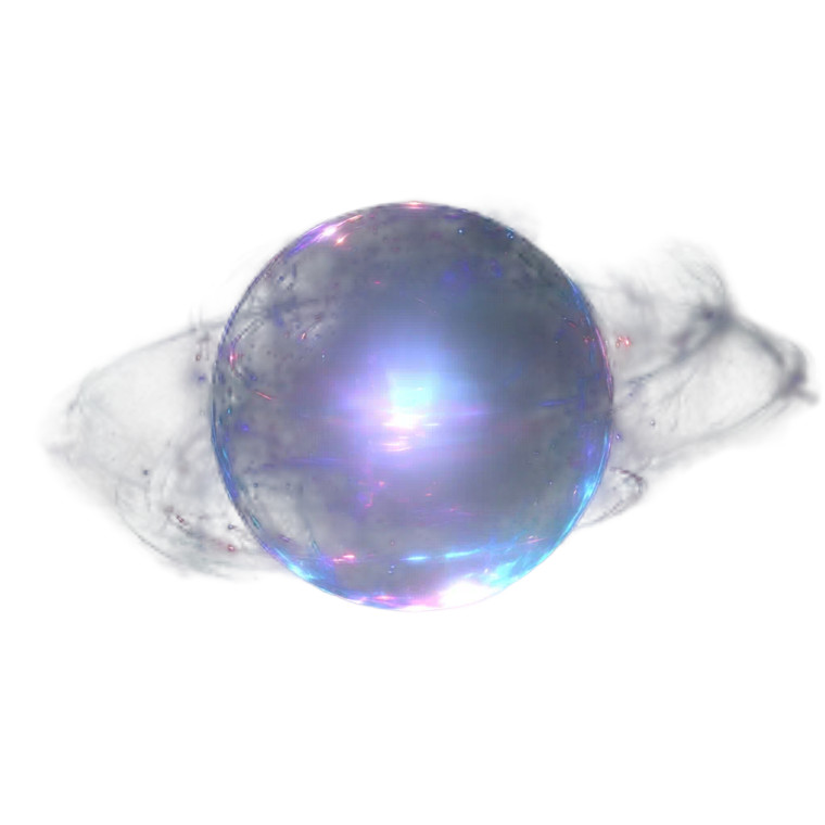 Ethereal Soul Orb Vinyl Car Decal Sticker – Waterproof & UV-Resistant 
