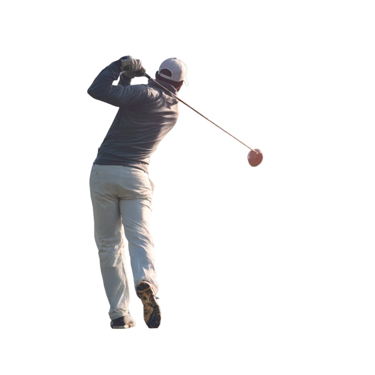 Teen Golf Swing Vinyl Car Decal Sticker – Waterproof & UV-Resistant 