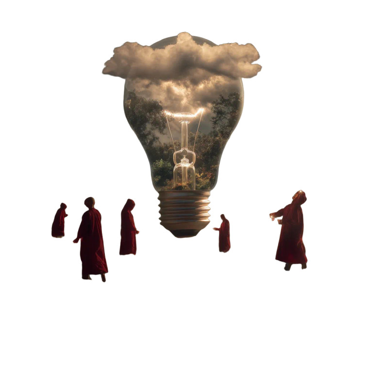 Surreal River Walk Vinyl Car Decal Sticker – Waterproof & UV-Resistant 