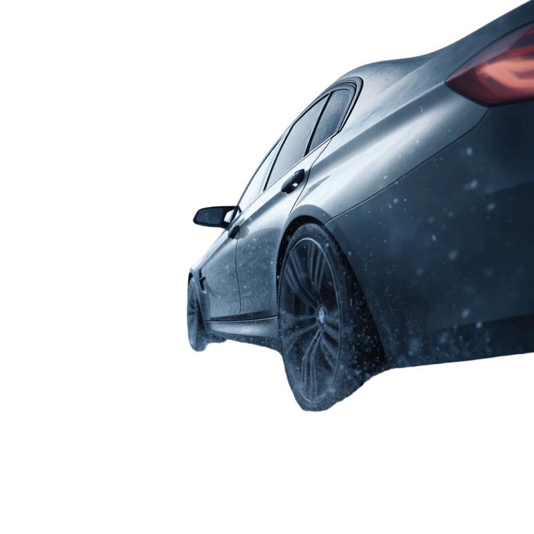 Luxury Car Speeding Vinyl Car Decal Sticker – Waterproof & UV-Resistant 