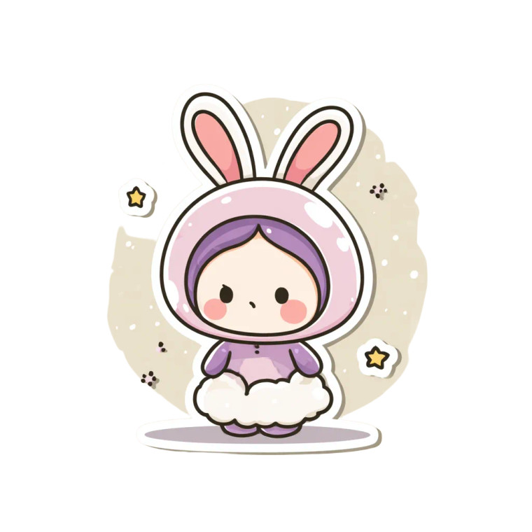 Labubu Character Vinyl Car Decal Sticker – Waterproof & UV-Resistant 