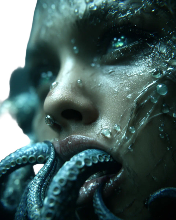 Biopunk Horror V2 Vinyl Car Decal Sticker – Waterproof & UV-Resistant 