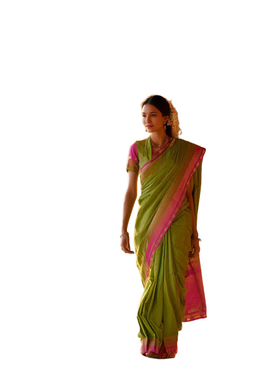 Graceful Indian Woman V3 Vinyl Car Decal Sticker – Waterproof & UV-Resistant 