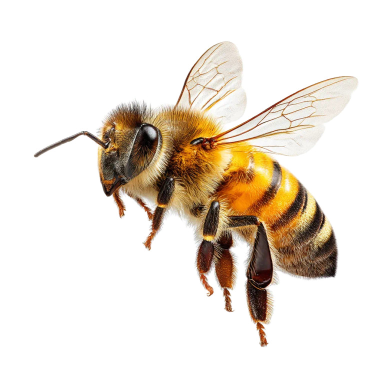 Flying Bee V2 Vinyl Car Decal Sticker – Waterproof & UV-Resistant 