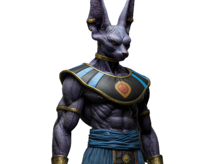 Beerus Vinyl Car Decal Sticker – Waterproof & UV-Resistant 