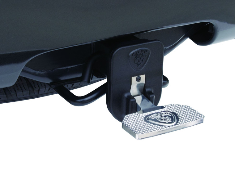 Carr Truck Step | HD Single Flat Step | 2 Inch Hitch Mount