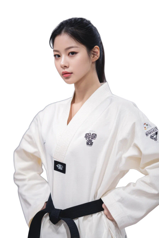 Korean Taekwondo Idol Vinyl Car Decal Sticker – Waterproof & UV-Resistant 