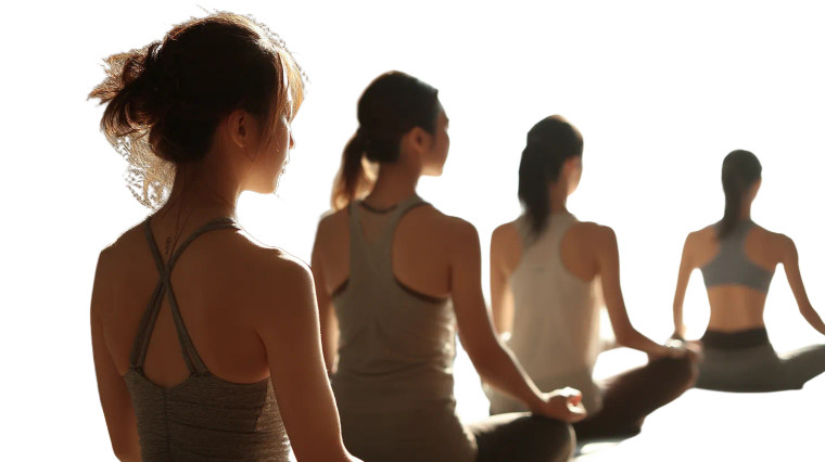 Yoga Practice V2 Vinyl Car Decal Sticker – Waterproof & UV-Resistant 