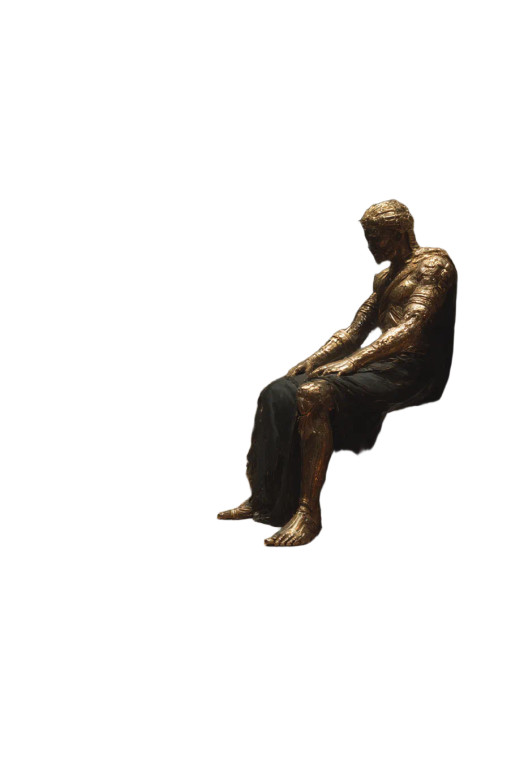 Ancient Greek King Vinyl Car Decal Sticker – Waterproof & UV-Resistant 