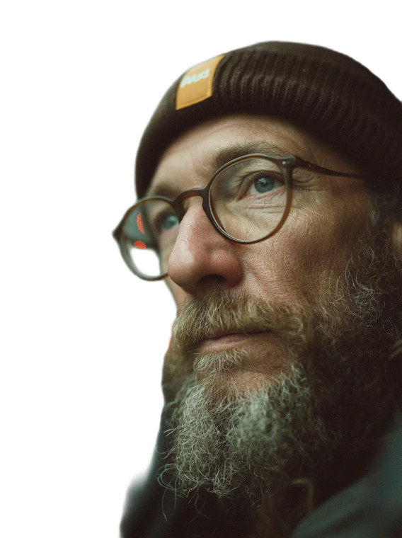 Moody Train Portrait Vinyl Car Decal Sticker – Waterproof & UV-Resistant 