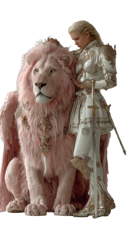 Angel And Lion Vinyl Car Decal Sticker – Waterproof & UV-Resistant  Angel And Lion Vinyl Car Decal Sticker – Waterproof & UV-Resistant