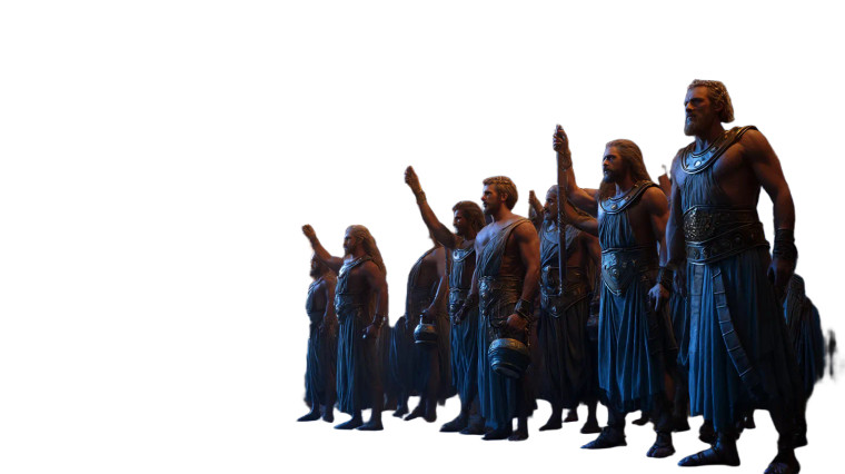 Biblical Warriors' Stand Vinyl Car Decal Sticker – Waterproof & UV-Resistant 