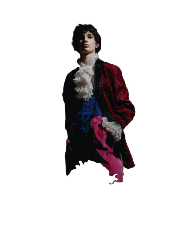 Surreal Baroque Fashion Vinyl Car Decal Sticker – Waterproof & UV-Resistant 