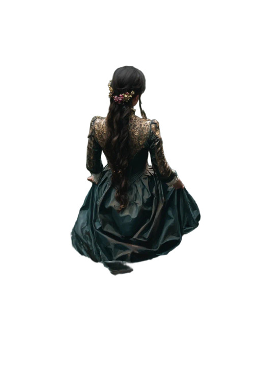 Ophelia'S Descent Vinyl Car Decal Sticker – Waterproof & UV-Resistant 