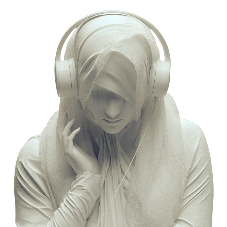 Heartbroken Listener Vinyl Car Decal Sticker – Waterproof & UV-Resistant 