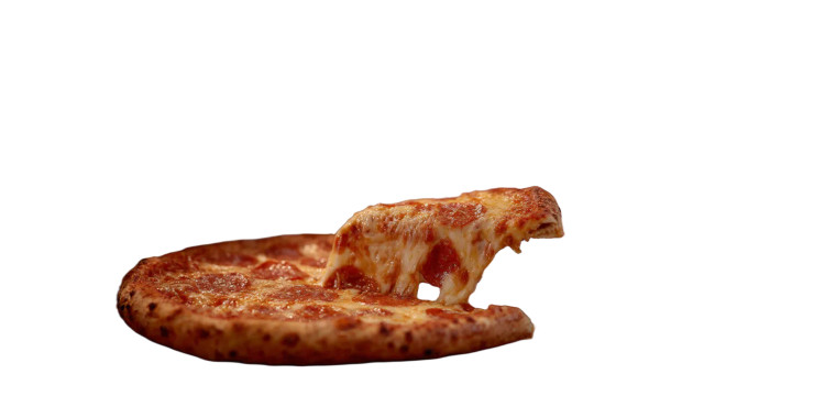 Pizza Slice Hand Vinyl Car Decal Sticker – Waterproof & UV-Resistant 