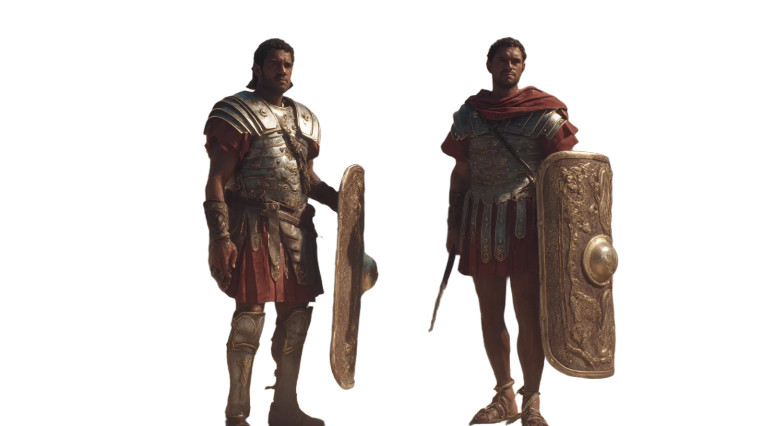 Roman Legionaries Alert Vinyl Car Decal Sticker – Waterproof & UV-Resistant 