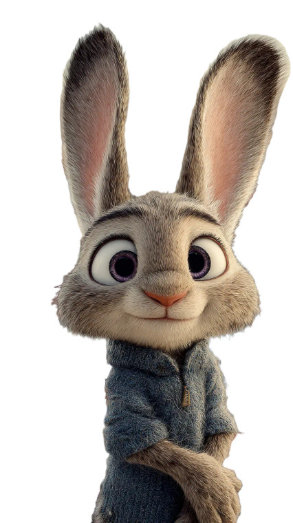 Pixar Anthropomorphic Animal V2 Vinyl Car Decal Sticker – Waterproof & UV-Resistant 