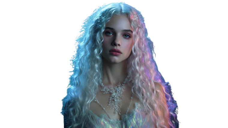 Mystical Forest Maiden Vinyl Car Decal Sticker – Waterproof & UV-Resistant 