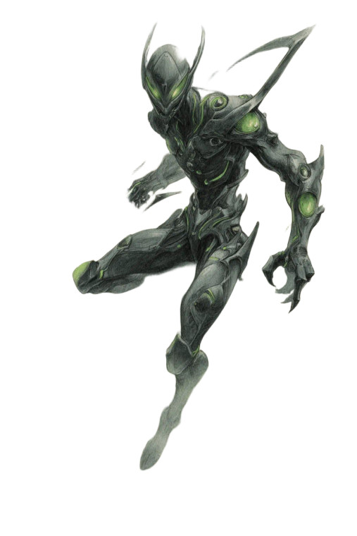 Alien Soldier Art Vinyl Car Decal Sticker – Waterproof & UV-Resistant 