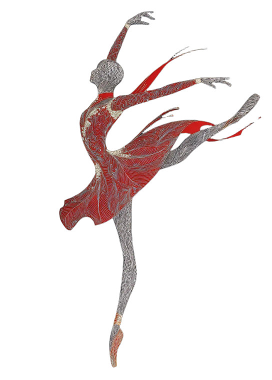 Graceful Silver Dancer Vinyl Car Decal Sticker – Waterproof & UV-Resistant 