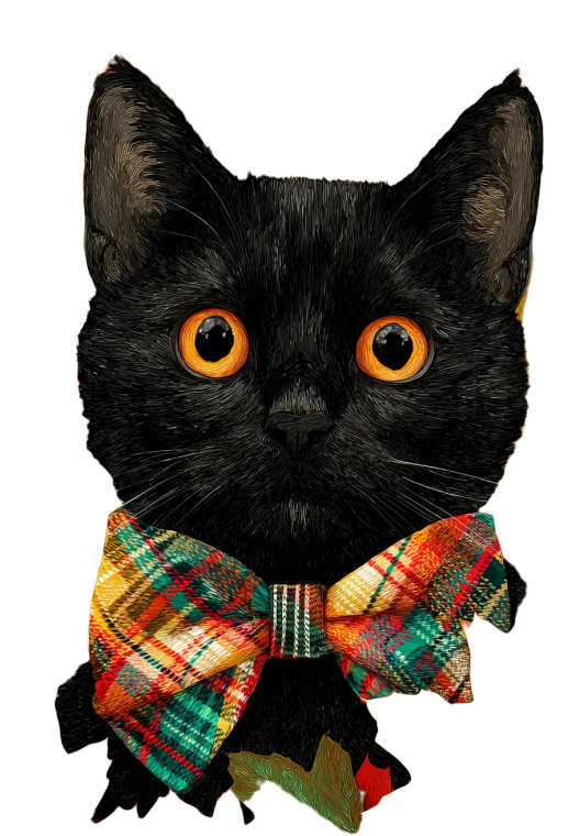 Adorable Black Cat Vinyl Car Decal Sticker – Waterproof & UV-Resistant 