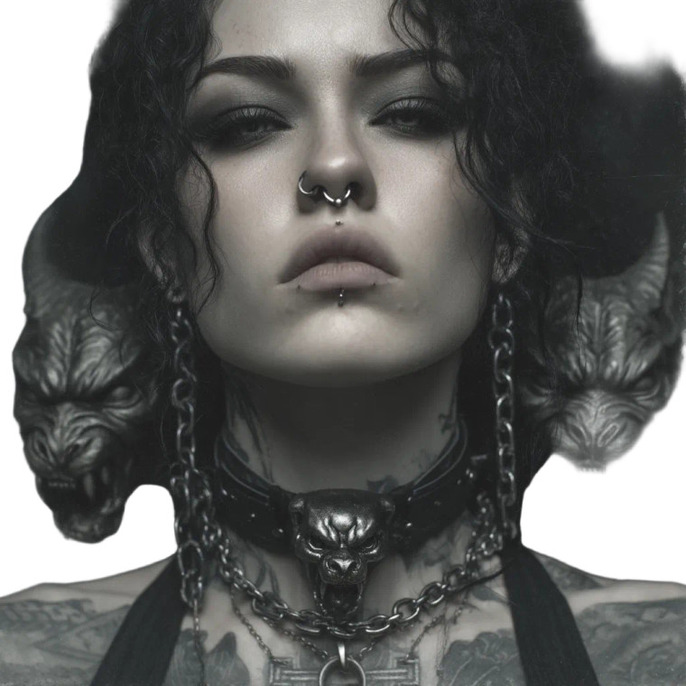 Dark Fantasy Rage Vinyl Car Decal Sticker – Waterproof & UV-Resistant 