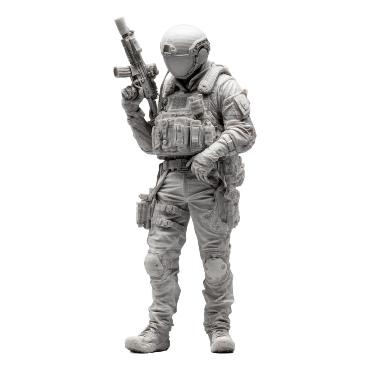 Mercenary Soldier Model Vinyl Car Decal Sticker – Waterproof & UV-Resistant 