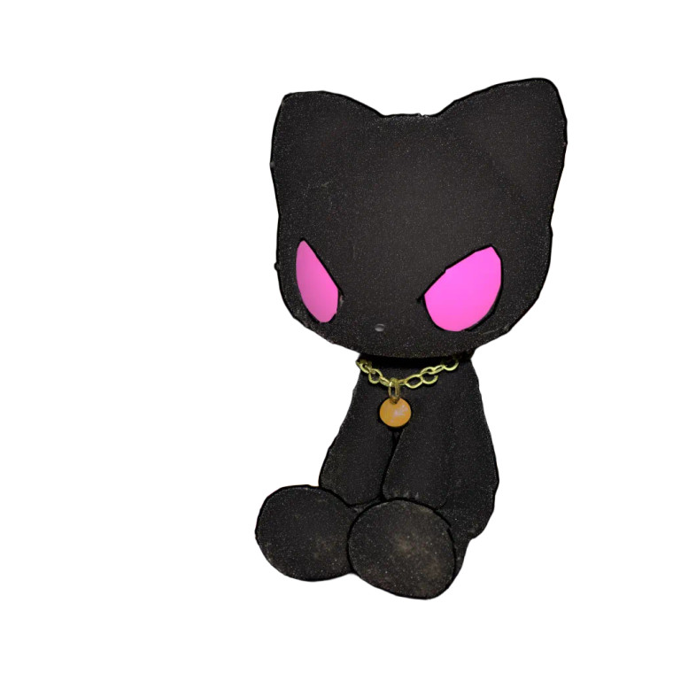 Black Cat V13 Vinyl Car Decal Sticker – Waterproof & UV-Resistant 