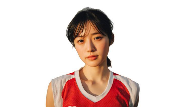 Japanese Athlete Standing Vinyl Car Decal Sticker – Waterproof & UV-Resistant 