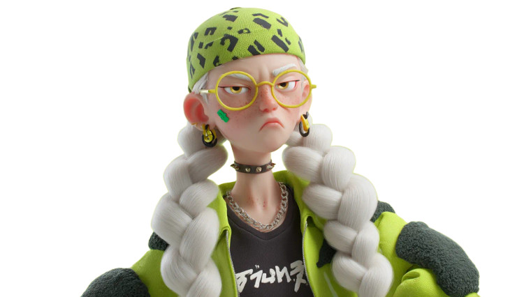 Punk Cartoon Character V2 Vinyl Car Decal Sticker – Waterproof & UV-Resistant 