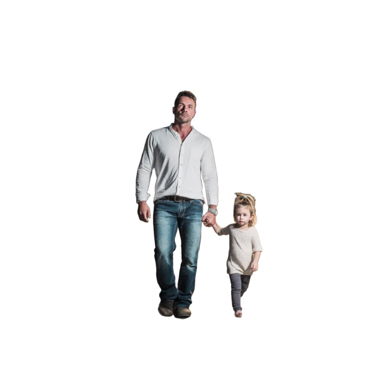 Father And Daughter V15 Vinyl Car Decal Sticker – Waterproof & UV-Resistant 